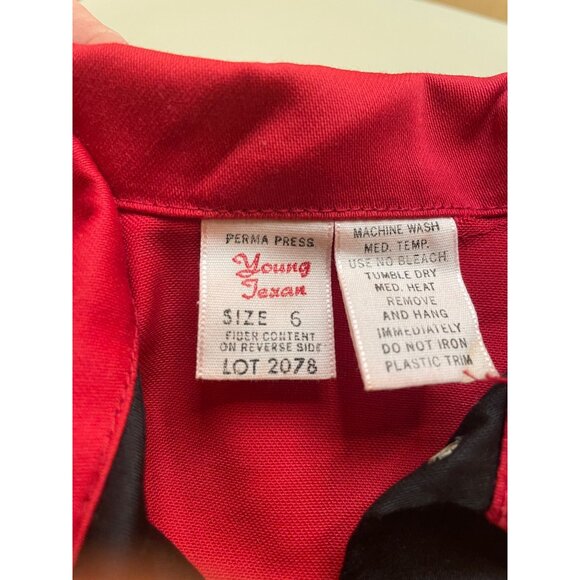 Vintage Young Texan Cowboy Shirt (new ) Size 6 - Picture 12 of 12